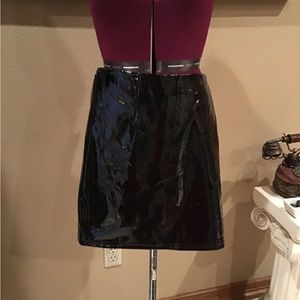 Chic PU Mini Skirt